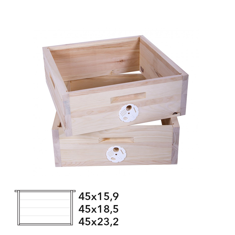 Komponenty bioúl LANGSTROTH